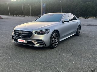 2021 Mercedes-Benz S-Класс 500 4MATIC VII (W223), серебристый, 9000000 рублей, вид 1