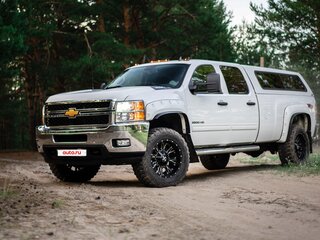 2013 Chevrolet Silverado II (GMT900), белый, 3500000 рублей, вид 1