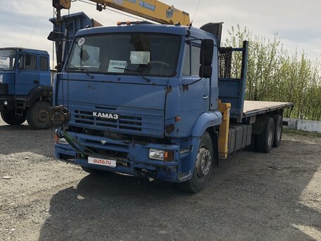 2008 КамАЗ 65117, синий, 3300000 рублей, вид 2