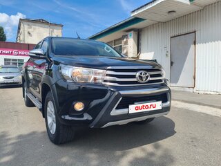 2016 Toyota Hilux VIII, чёрный, 3100000 рублей, вид 1
