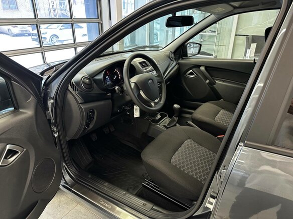 2026 Lada (ВАЗ) Granta I Рестайлинг, серый, 1130000 рублей - вид 12