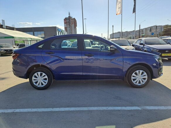 2026 Lada (ВАЗ) Vesta I Рестайлинг (NG), синий, 1631900 рублей - вид 6