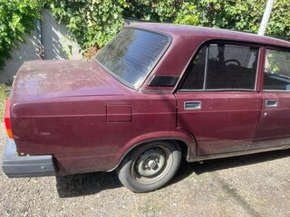 2008 Lada (ВАЗ) 2107, пурпурный, 130000 рублей, вид 4