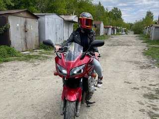 2002 Yamaha FZS1000 Fazer, красный, 360000 рублей, вид 4
