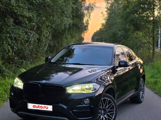 2015 BMW X6 30d II (F16), чёрный, 3000000 рублей, вид 2