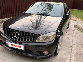 2007 Mercedes-Benz C-Класс 350 III (W204), чёрный, 750000 рублей, вид 1