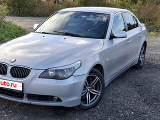 2006 BMW 5 серии 525xi V (E60/E61), серебристый, 850000 рублей, вид 1