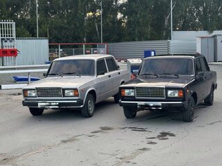 2005 Lada (ВАЗ) 2107, синий, 240000 рублей, вид 5
