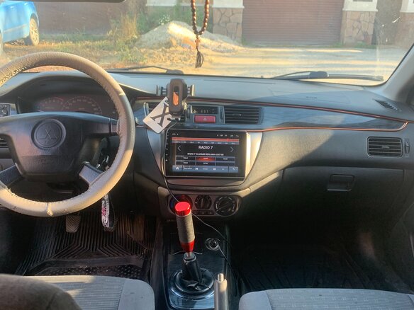 2004 Mitsubishi Lancer IX, серебристый, 550000 рублей - вид 9