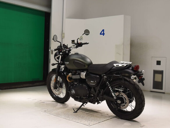 2018 Triumph Scrambler, зелёный, 860000 рублей - вид 5