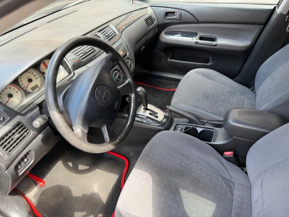 2004 Mitsubishi Lancer IX, чёрный, 280000 рублей - вид 7