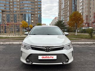 2015 Toyota Camry VII (XV50) Рестайлинг, белый, 1750000 рублей, вид 1