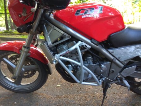 1989 Honda CB-1, красный, 230000 рублей, вид 4