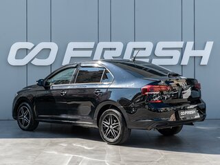 2021 Volkswagen Polo VI, чёрный, 1630000 рублей, вид 2