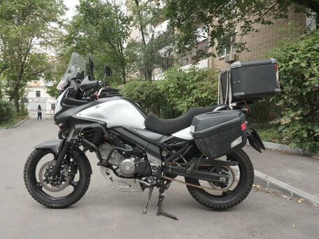 2014 Suzuki V-Strom DL 650, белый, 649000 рублей, вид 1