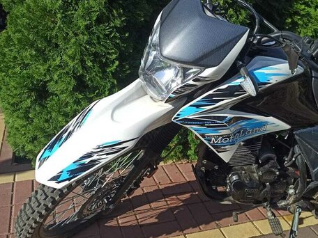 2021 Motoland Enduro 250, синий, 125000 рублей, вид 2