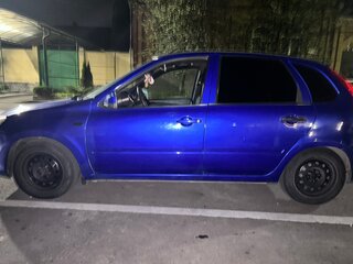 2013 Lada (ВАЗ) Kalina II, синий, 390000 рублей, вид 4