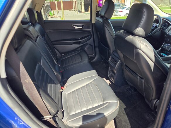 2020 Ford Edge II Рестайлинг, синий, 1700000 рублей - вид 18