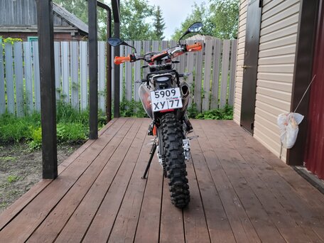 2023 Kayo T2 300 Enduro PR, белый, 175000 рублей, вид 3