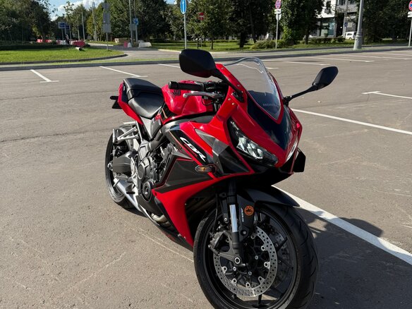 2023 Honda CBR 650R, красный, 1100000 рублей - вид 9