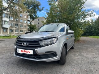 2019 Lada (ВАЗ) Granta I Рестайлинг, серебристый, 495000 рублей, вид 3