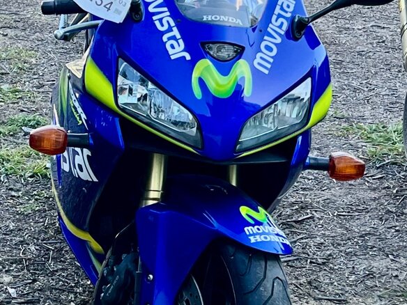 2006 Honda CBR 600RR, синий, 700000 рублей - вид 7