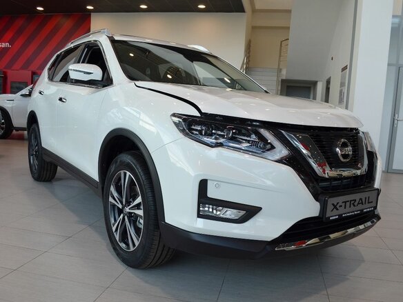 2021 Nissan X-Trail III Рестайлинг, белый - вид 4