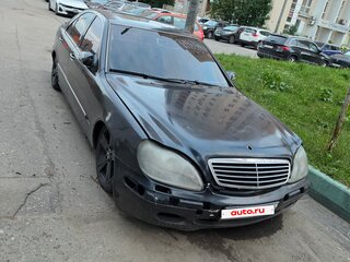 1999 Mercedes-Benz S-Класс 430 IV (W220), синий, 235000 рублей, вид 3