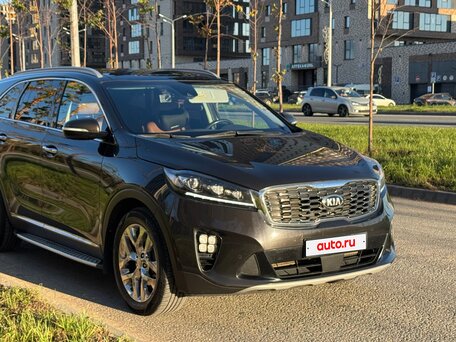 2019 Kia Sorento 8-speed III Prime Рестайлинг, коричневый, 2660000 рублей, вид 2