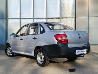 2013 Lada (ВАЗ) Granta I, серебристый, 240000 рублей, вид 4
