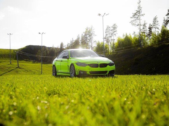 2015 BMW 4 серии Gran Coupe 428i xDrive F32/F33/F36, зелёный, 2200000 рублей - вид 15