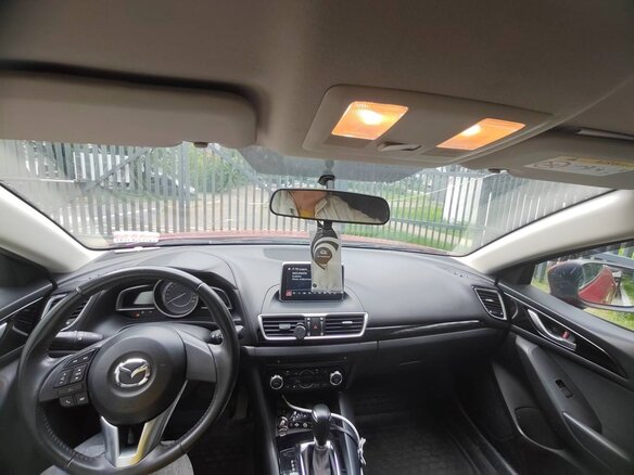 2014 Mazda 3 III (BM), пурпурный, 1470000 рублей - вид 8