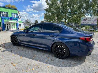 2019 BMW 5 серии 530i xDrive VII (G30/G31/G38), синий, 3550000 рублей, вид 5