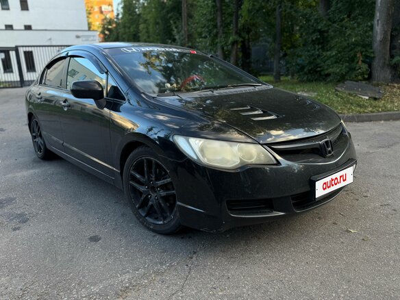 2006 Honda Civic VIII, чёрный, 550000 рублей
