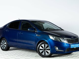 2012 Kia Rio 5-speed III, синий, 669000 рублей, вид 1