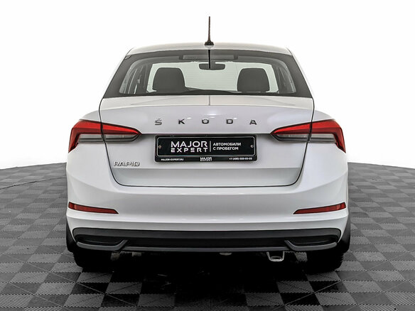2021 Skoda Rapid II, белый, 1235000 рублей - вид 5
