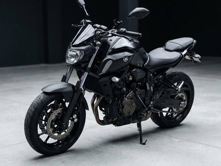 2020 Yamaha MT-07 (FZ-07), чёрный, 790000 рублей, вид 2