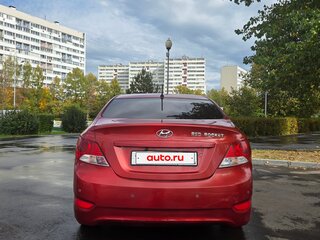 2012 Hyundai Solaris I, красный, 590000 рублей, вид 4