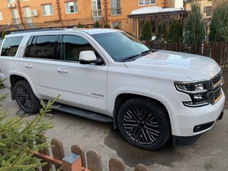 2016 Chevrolet Tahoe IV, белый, 3500000 рублей, вид 4