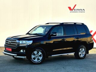2018 Toyota Land Cruiser 200 Series Рестайлинг 2, чёрный, 6200000 рублей, вид 1