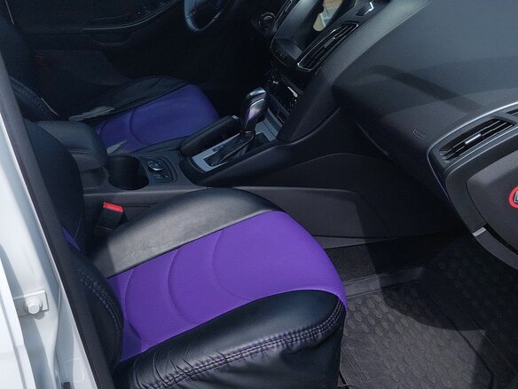 2014 Ford Focus III, белый - вид 9