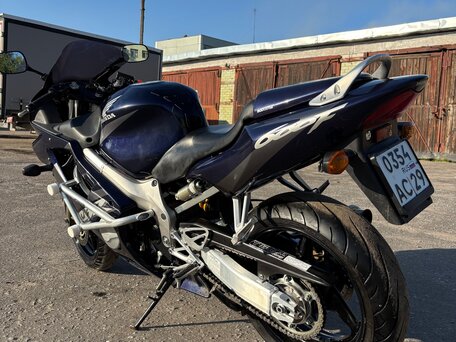 2002 Honda CBR 600F, синий, 510000 рублей, вид 4