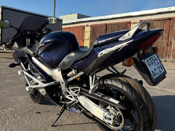 2002 Honda CBR 600F, синий, 510000 рублей - вид 3