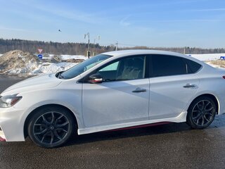 2018 Nissan Sentra VII (B17) Рестайлинг, белый, 1000000 рублей, вид 5