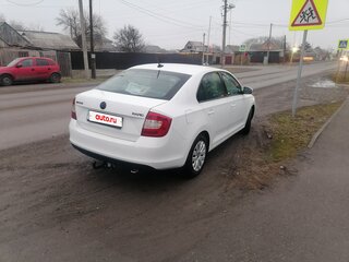 2018 Skoda Rapid I Рестайлинг, белый, 845000 рублей, вид 2