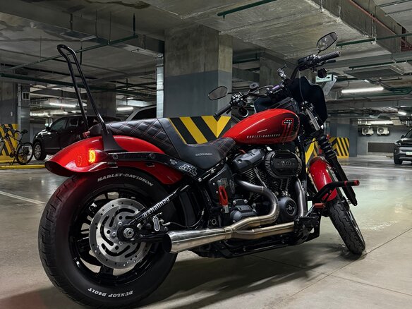 2022 Harley-Davidson Street Bob, красный, 1300000 рублей - вид 10