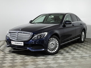 2015 Mercedes-Benz C-Класс 250 IV (W205), синий, 2399777 рублей, вид 1