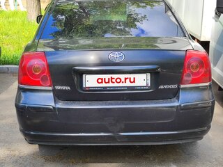 2006 Toyota Avensis II, чёрный, 400000 рублей, вид 4