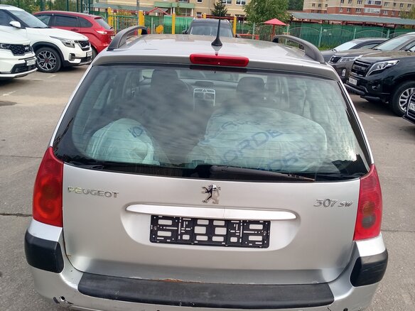 2005 Peugeot 307 I, серебристый, 180000 рублей - вид 15