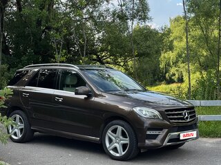 2012 Mercedes-Benz M-Класс 350 CDI III (W166), коричневый, 3400000 рублей, вид 1